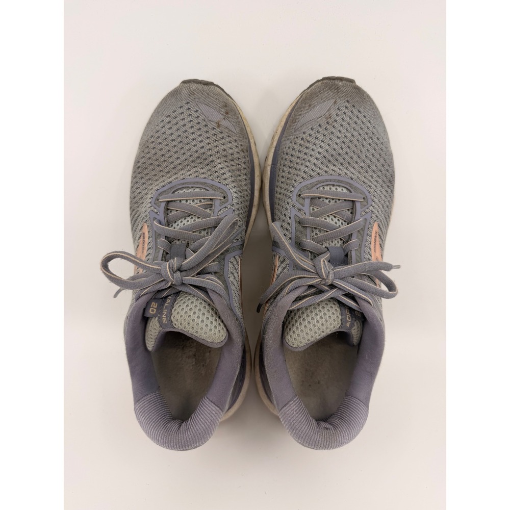Brooks Adrenaline GTS 20 Womens Running Shoes Grey Rose Gold 1202961B073 8.5